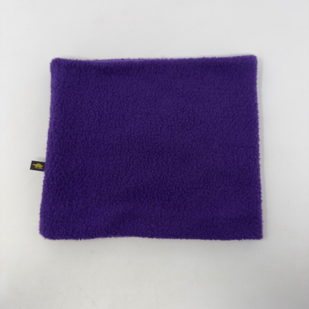 Vtg Turtle Fur Neck Warmer Purple Fleece Gaiter Original‎ Made in USA One Size